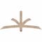 Ekena Millwork Davenport Smooth Timber Gable Bracket, Douglas Fir, 60"W x 27"H x 3 1/2"D x 3 1/2"F, 11/12 Pitch GBW060X27X0404DAV00SDF - alternate 1